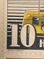 276, Faltblatt, Mustermesse 1951, Gelbdruckverschiebung
