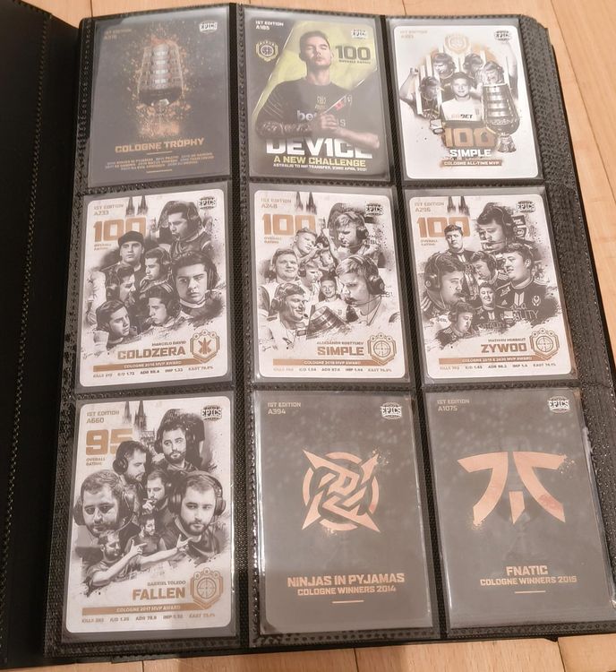 EPICS CSGO Season 2021 trading cards (Gebraucht) in Bern für CHF 2 ...