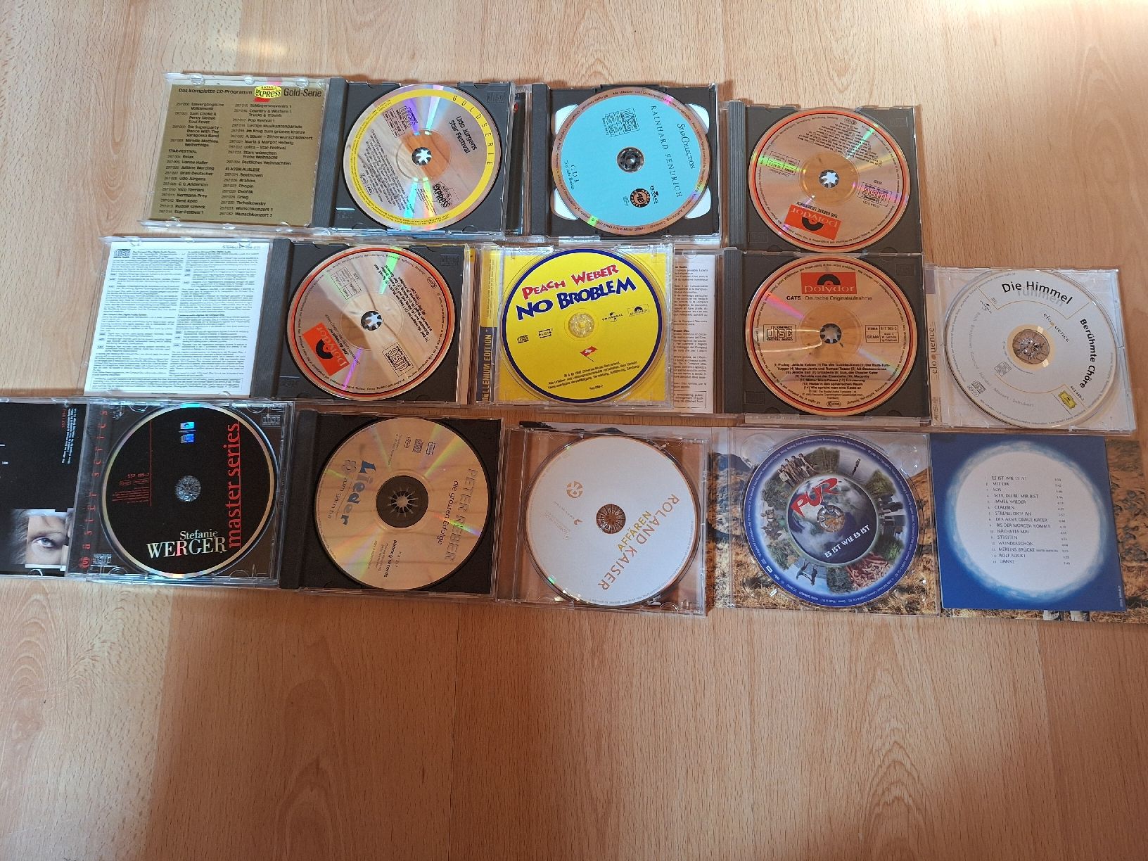 CDs: Deutsche Musik und Mehr 11 Cds – Gebraucht aus Genolier von Antoine30 6
