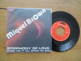 Miquel Brown - 7" Single - Symphony of Love - Polydor