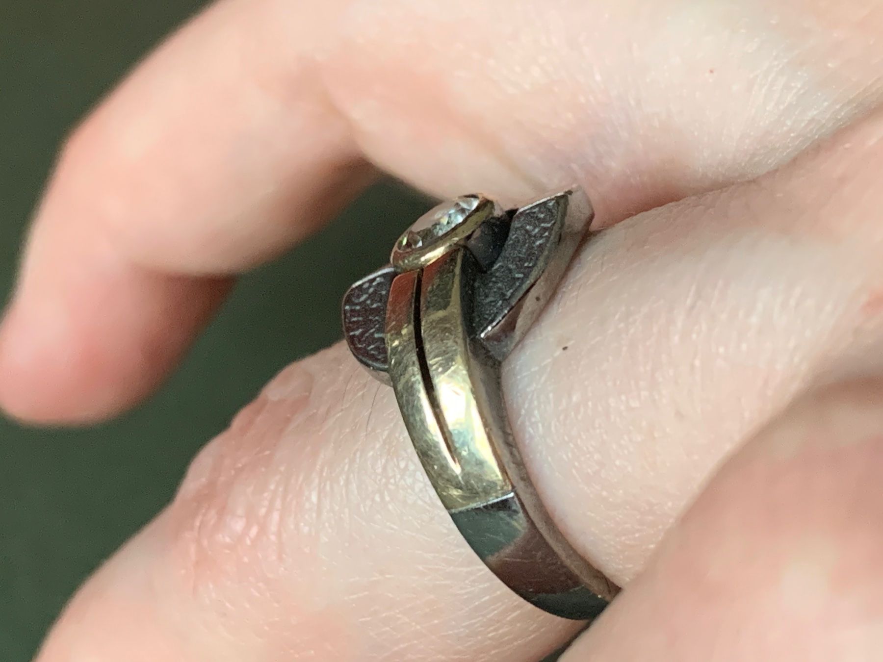 Ringe: Silberring mit gold STARWARS (55) – Gebraucht aus Laufen von Bellebellezza 5