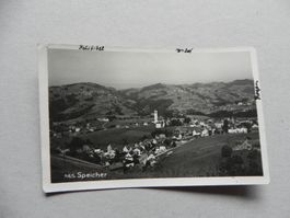 Echtphoto Karte Speicher Appenzell 1929