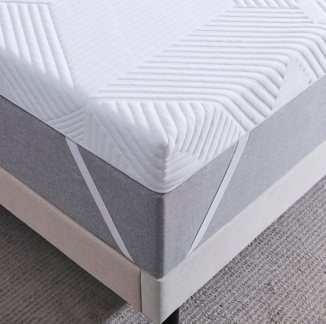 Matelas: Matratzentopper 180x200 cm Gel Komfortschaum 7,5 cm – Neuf avec emballage d'origine à Neuhausen am Rheinfall par HugoVerkauft 2