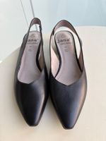 JANA - Komfort Sling Pumps Weite H - schwarz - Gr. 38 - NEU