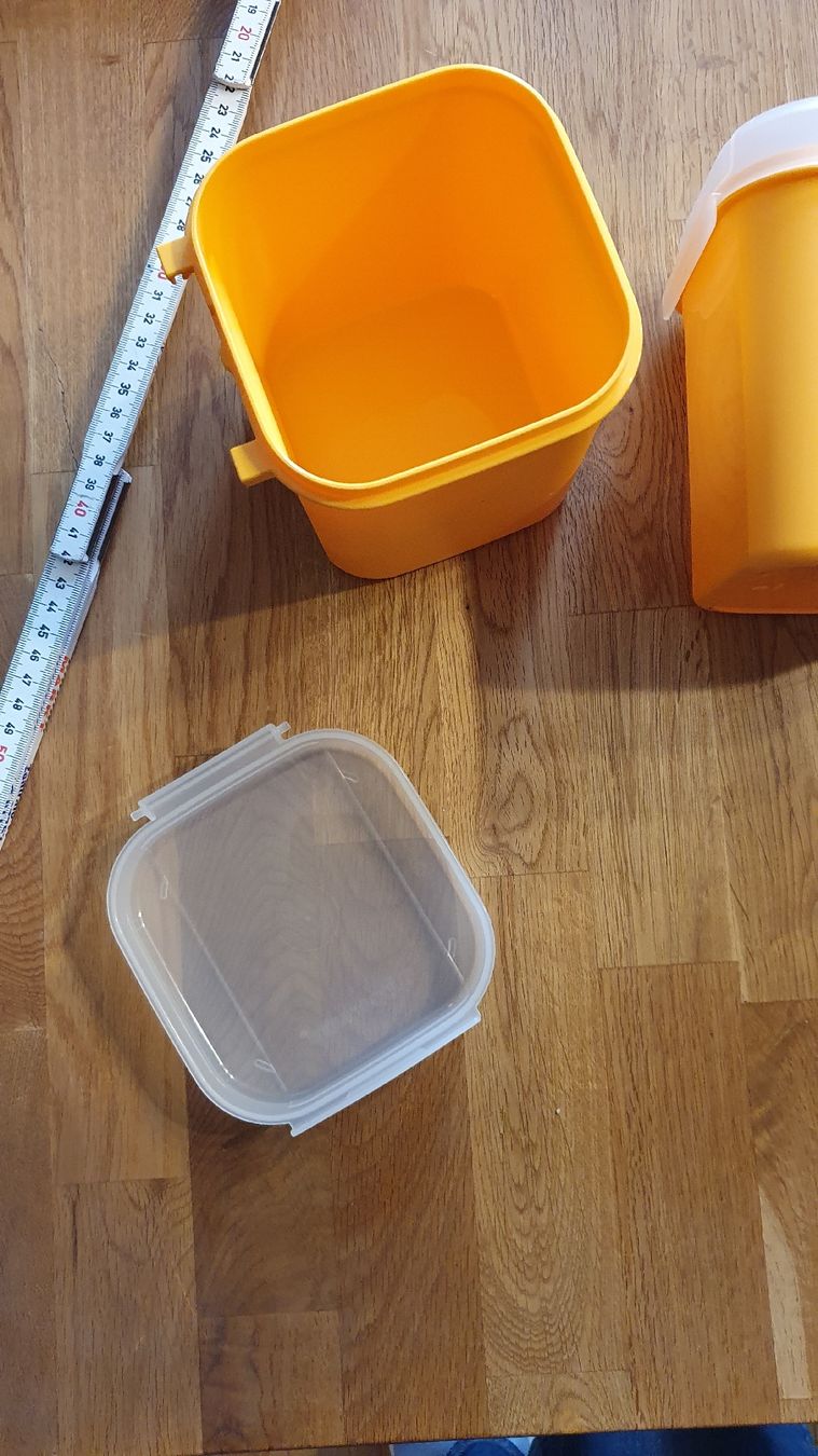 Tupperware Contenitori & Simili: Tupperware Dosen, Gelb ,2- er Set Top! – Usato da Laufenburg venduto da megane1959 6