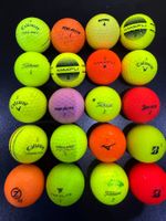 Diverse farbige TOP Golf-Bälle (20x) gewaschen