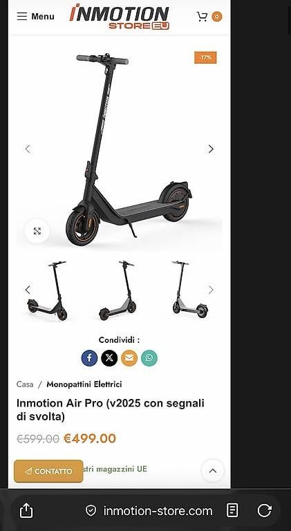 Kickboard: Monopattino elettrico  – Usato da Lugano venduto da ais_7cdw 4
