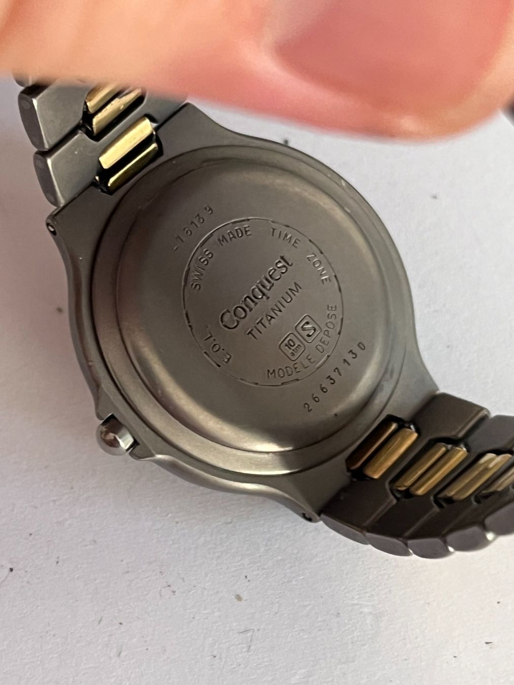 Longines Uhren: Longines Conquest Titanium V.H.P. – Gebraucht aus Worblaufen von chronyves 1