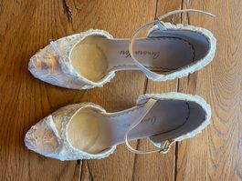Amera Vera Brautschuhe, Gr. 38, neuwertig, Elfenbein 👰‍♀...