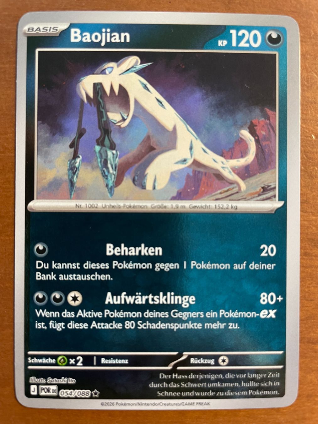 Pokémon Carte collezionabili: Pokemon Baojian Reverse (Versand gratis) – Nuovo (secondo la descrizione) da Chur venduto da Angerson