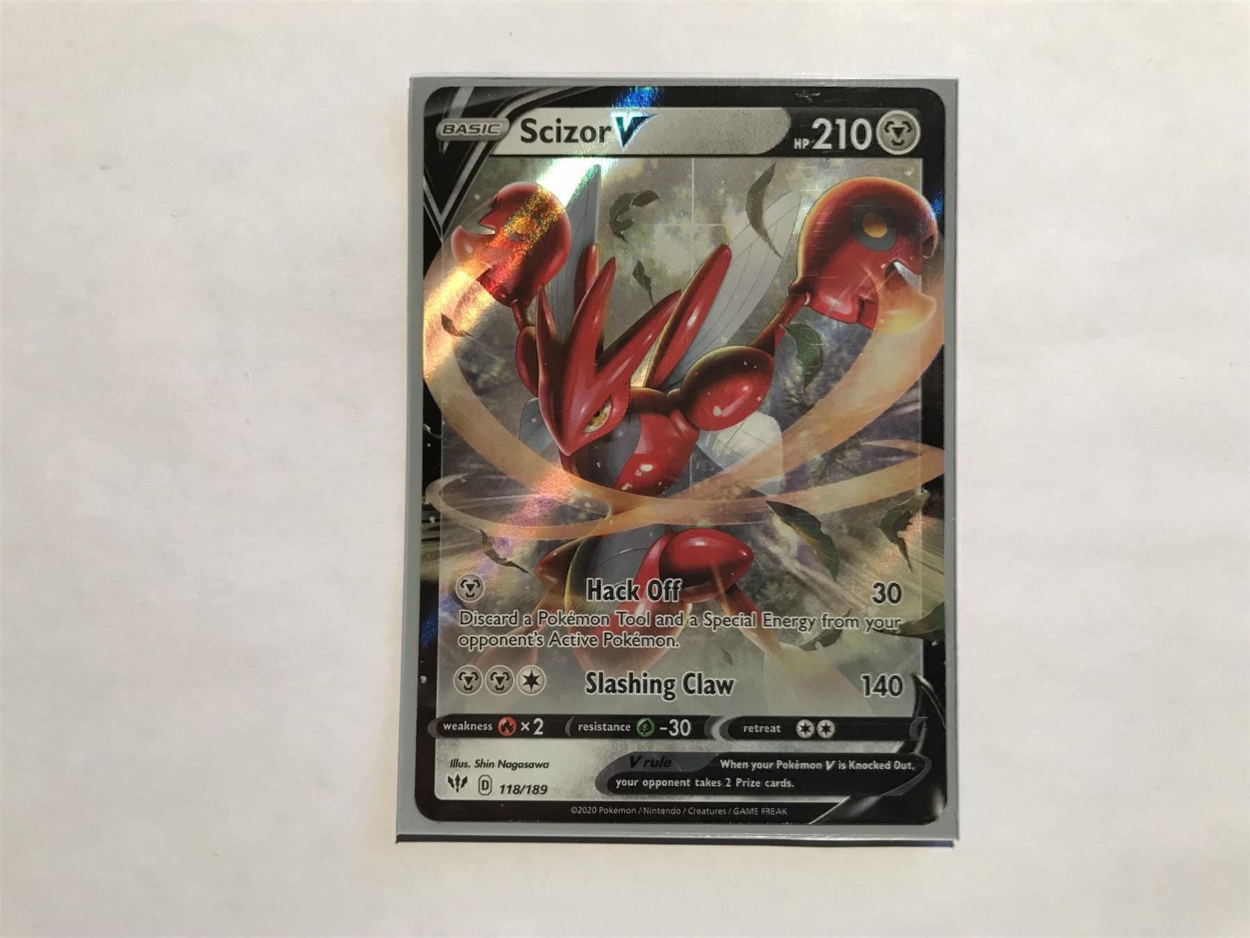 Pokémon Sammelbilder & Trading cards: Scizor V – Neu (gemäss Beschreibung) aus Hagendorn von Pokecollectorch