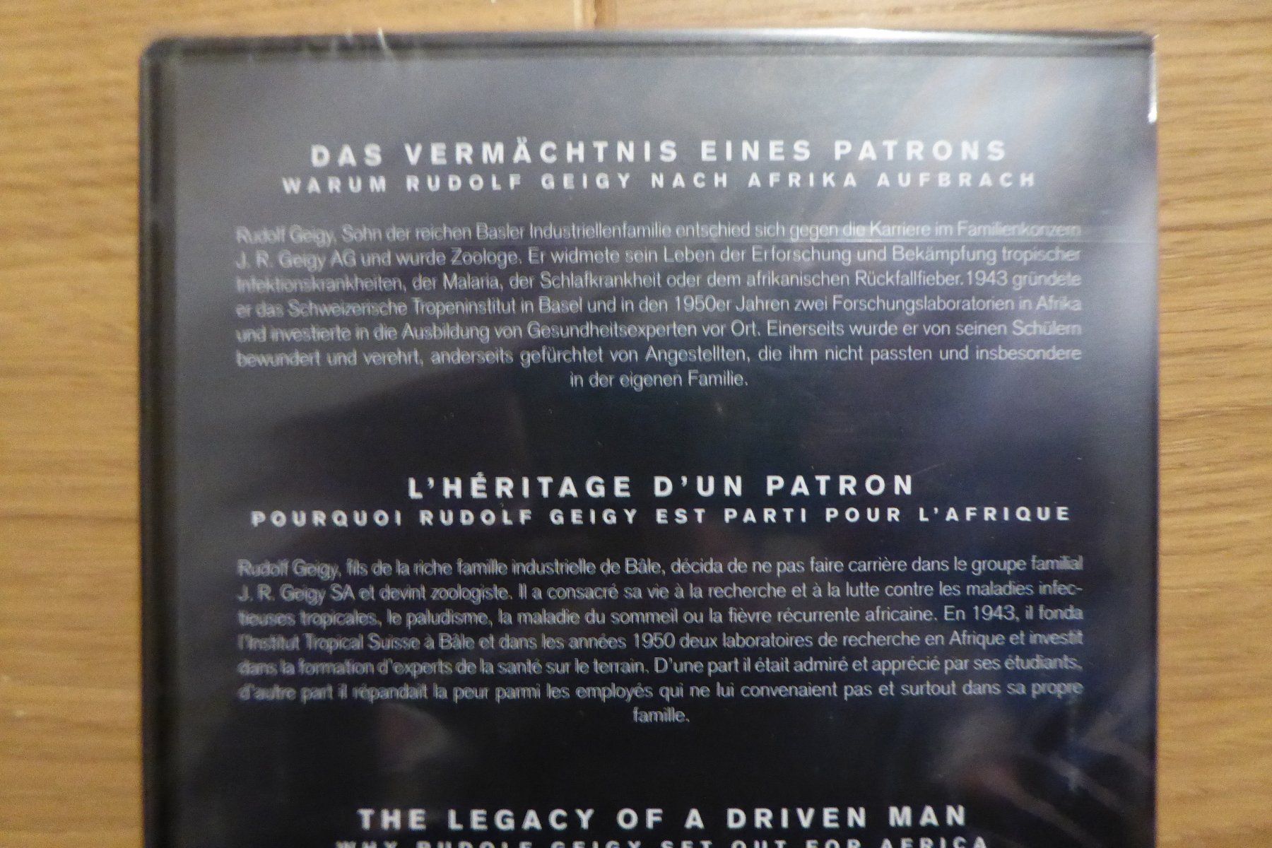 Tutti i DVDs: DVD OVP Vermächtnis eines Patrons – Nuovo e nell'imballaggio originale da Allschwil venduto da Summelsarium 2
