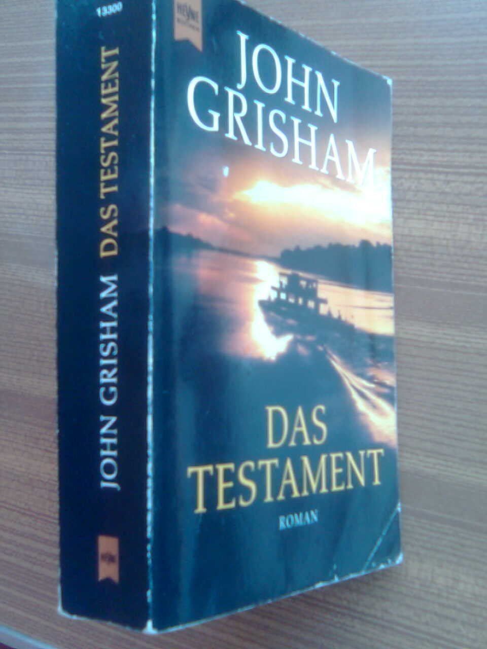 Bücher: Das Testament John Grisham – Gebraucht aus Basel von Alacant 2