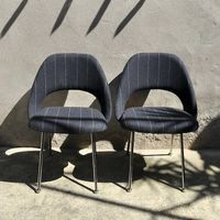 Chaise de bureau "conférence" Knoll / Vintage