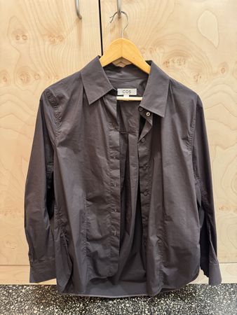 Cos oversized brown shirt size 36