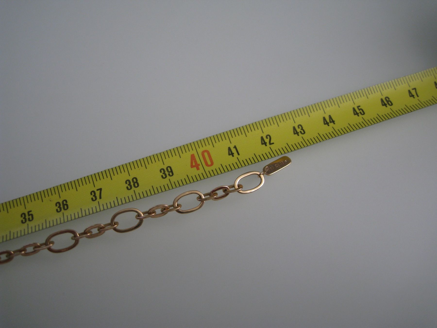 Messika Catenine: Collier Messika "Link" Grand modèle - Or rose et diamants. – Nuovo (secondo la descrizione) da Geneve venduto da iBest 4
