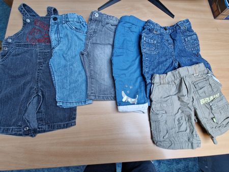 Hose, Sommerhose, Kurze Hose, Set Grösse 62/68 , Top Zustand