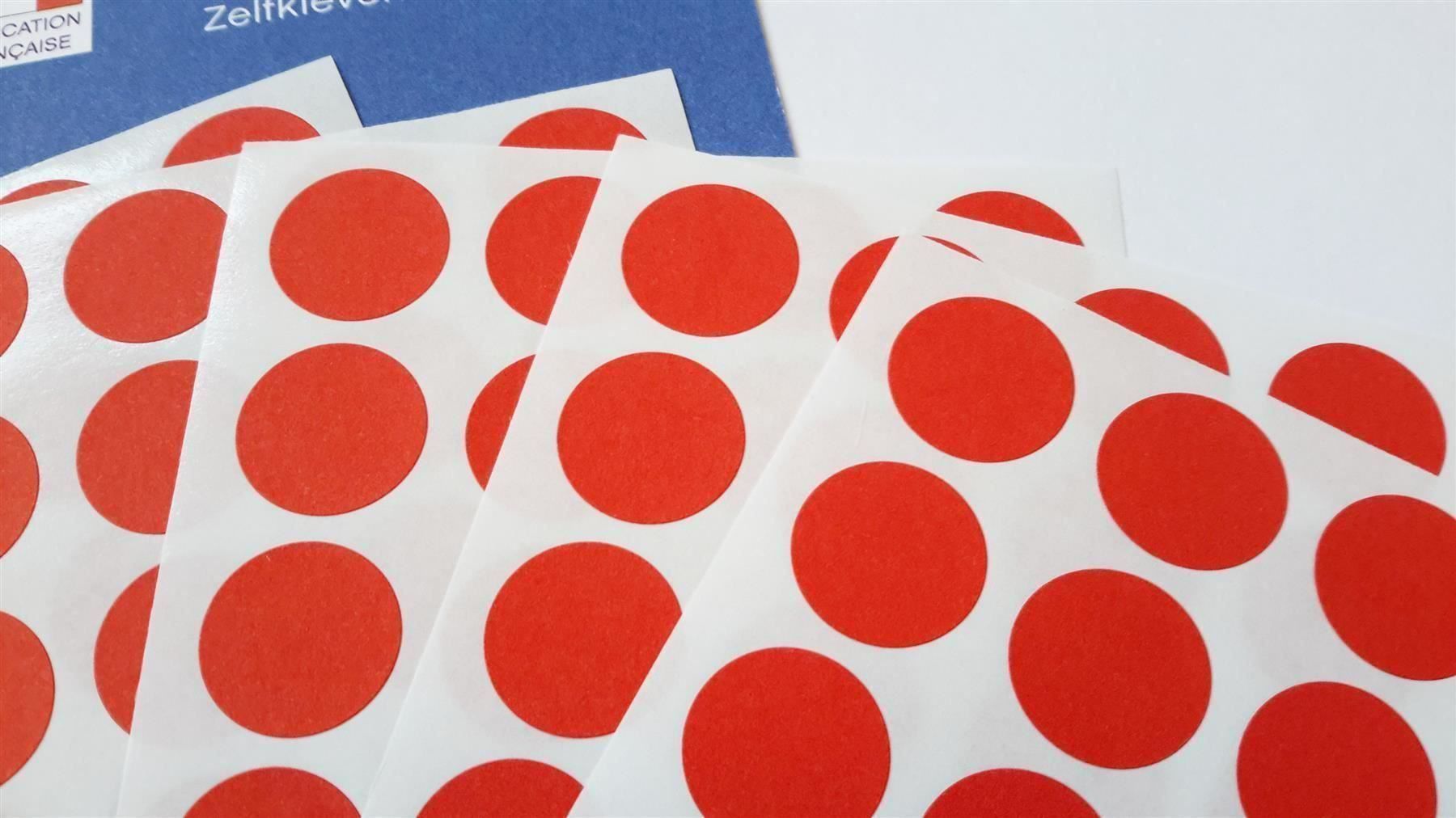 Sticker: Markierungspunkte, rot, 15mm, 168 Stück – Nuovo e nell'imballaggio originale da St. Gallen venduto da cointec 6