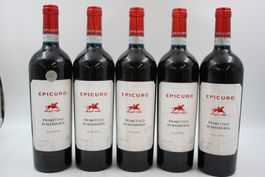 5x EPICURO Primitivo di Manduria Rotwein (26080467Z)