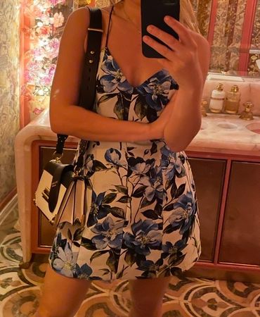 Alice & Olivia flower dress