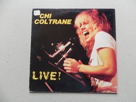 LP USA Rock Sängerin Chi Coltrane 1982 Live !