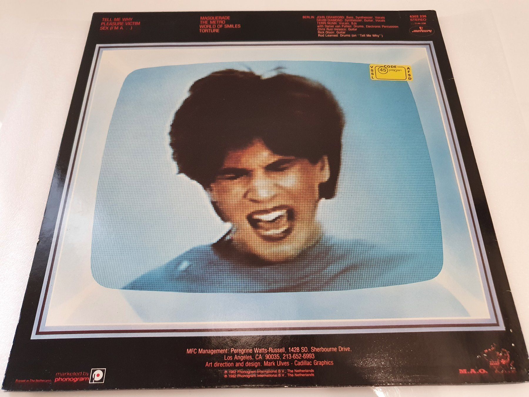 Dischi in vinile: Berlin - Pleasure Victim – Usato da Uster venduto da Vinyl-Leidenschaft 1