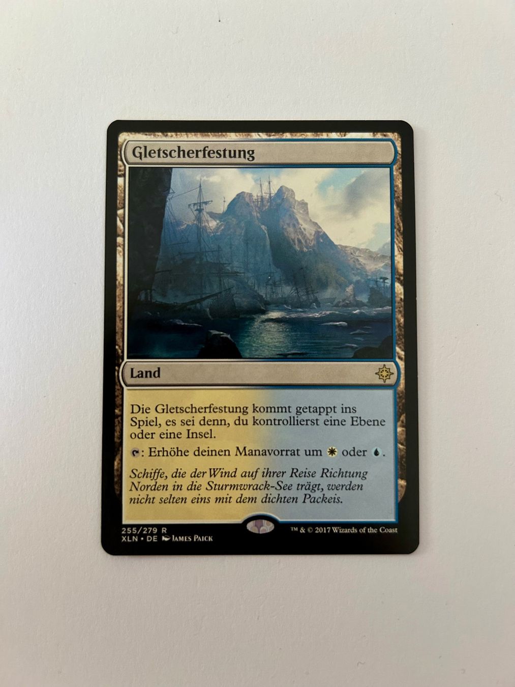 Magic The Gathering Sammelbilder & Trading cards: MTG - Gletscherfestung - Ixalan - DE – Gebraucht aus Wangen an der Aare von SG94