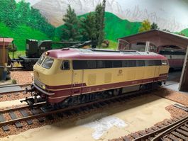 Lenz BR 218 rot / beige