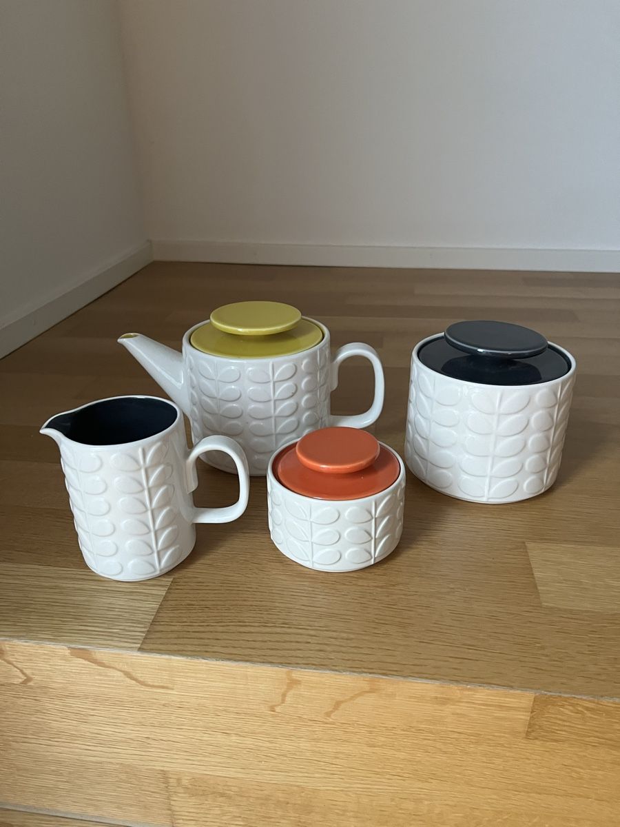 Set di piatti: Orla Kiely Kaffee/ Tee-Set, 4 Teile – Nuovo (secondo la descrizione) da staefa venduto da bea_jzk2