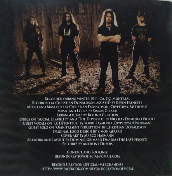 CD: Beyond Creation – The Aura - c – Usato da Brittnau venduto da Zibu 3
