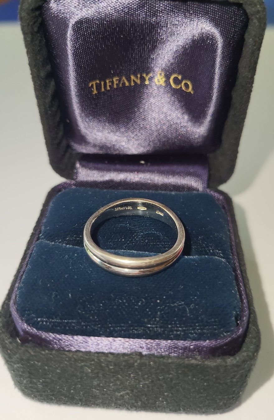 Tiffany & Co. Anelli: 18 Karat 750 WG Tiffany & Co. Ring – Usato da Wald ZH venduto da Dasilver 2