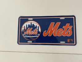 New York Mets Kennzeichen Blechschild 