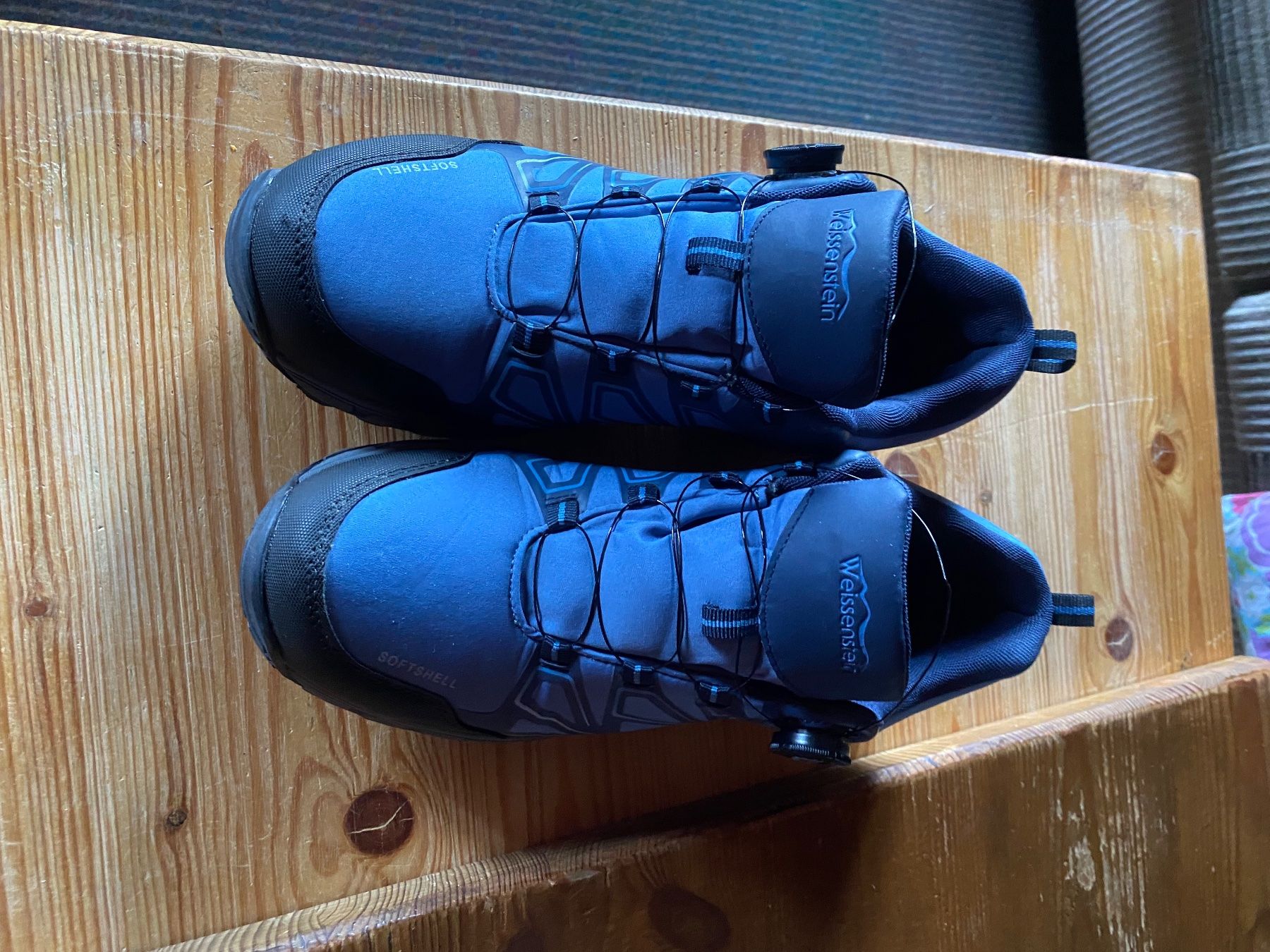 Herrenschuhe: Weissenstein Softshell Schuhe blau Grösse 44 – Gebraucht aus Präz von Eroberto