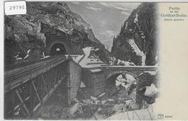 Partie an der Gotthardbahn - Dazio