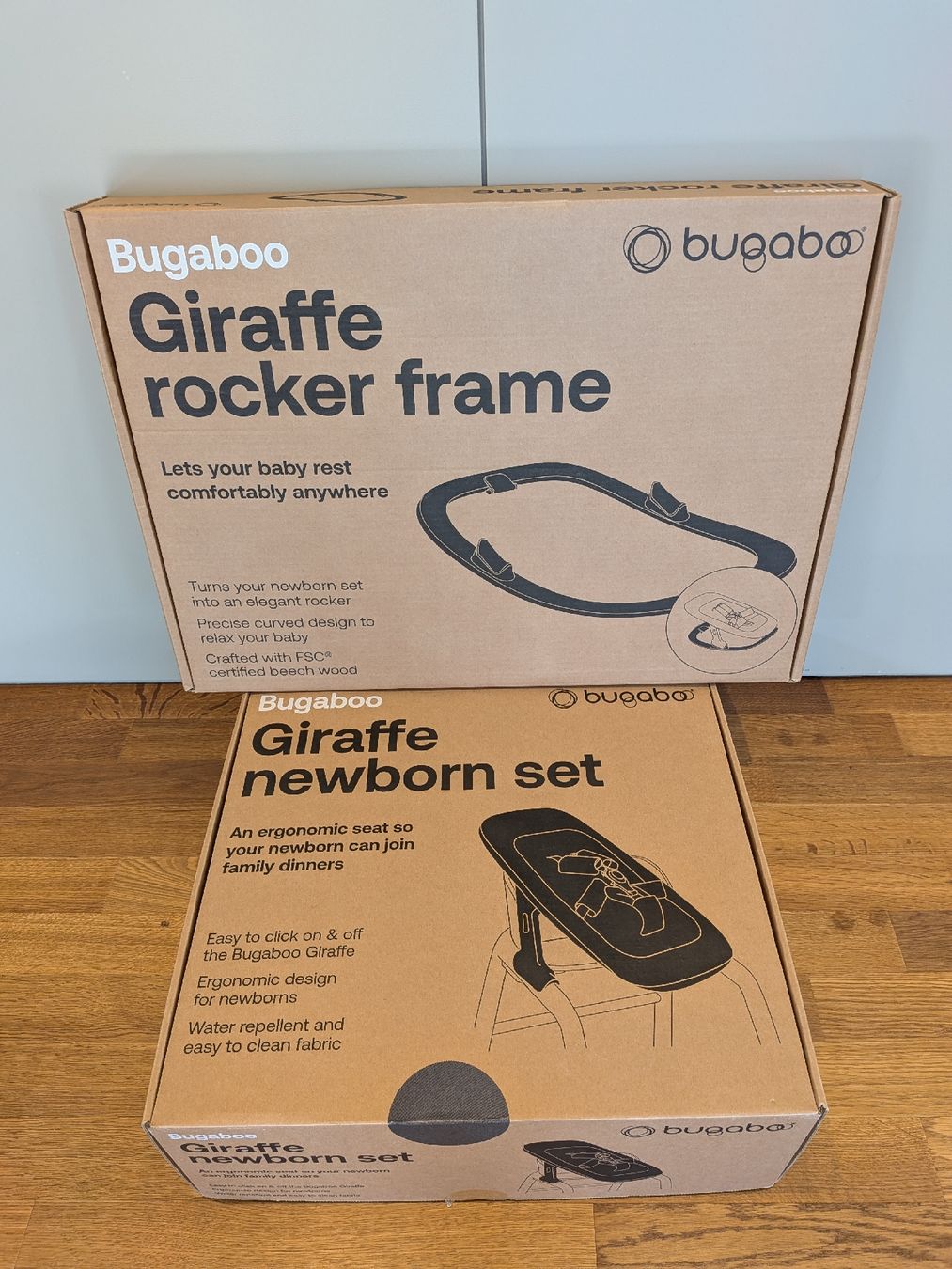 Sdraiette & Sdraiette a dondolo: Bugaboo Giraffe Newborn Seat + Rocker – Usato da Zürich venduto da jz_zuerich 1