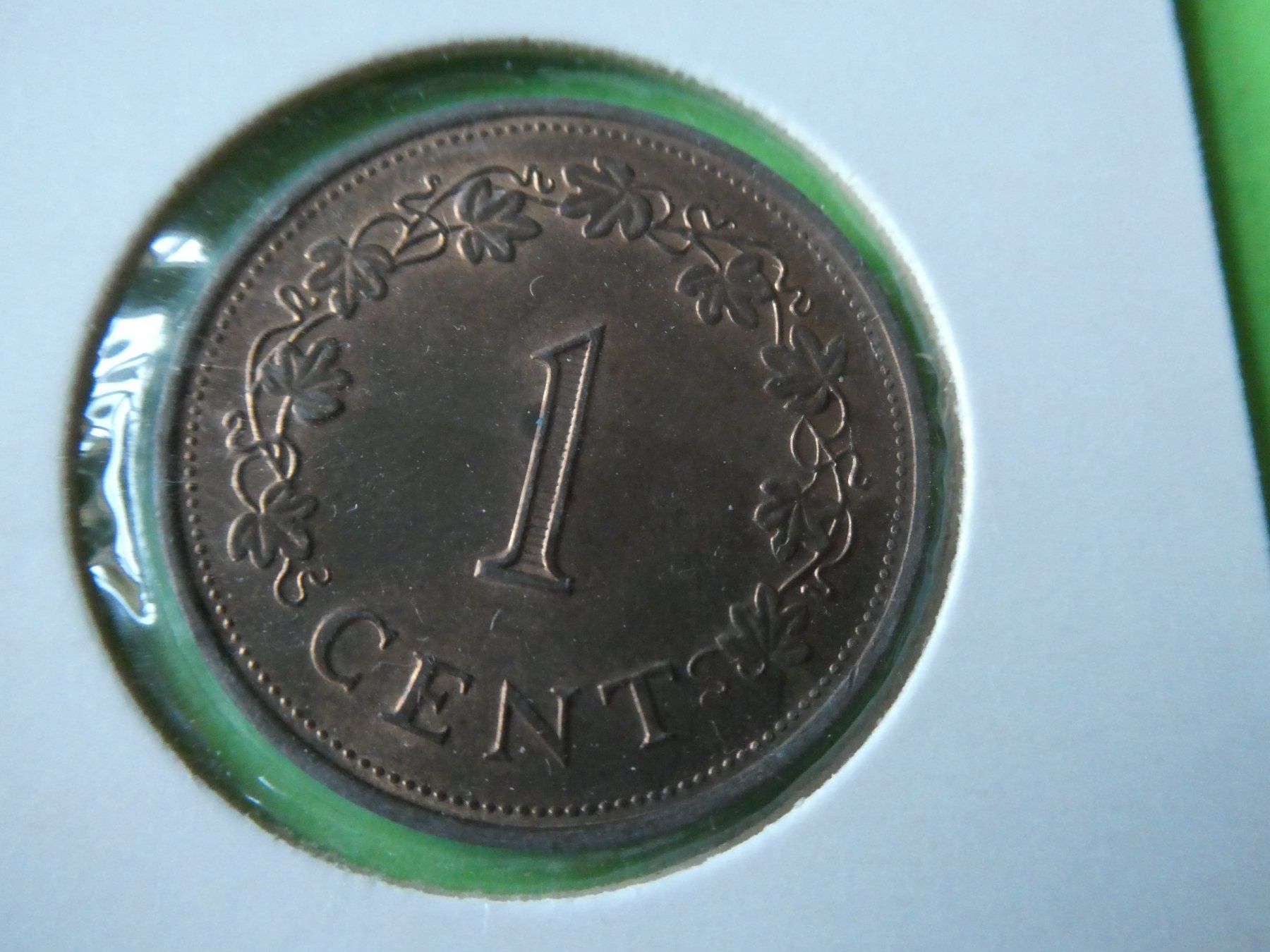Alle Münzen: Malta 1977, 1 Cent   unz – Gebraucht aus Hinterforst von Rohusri 1