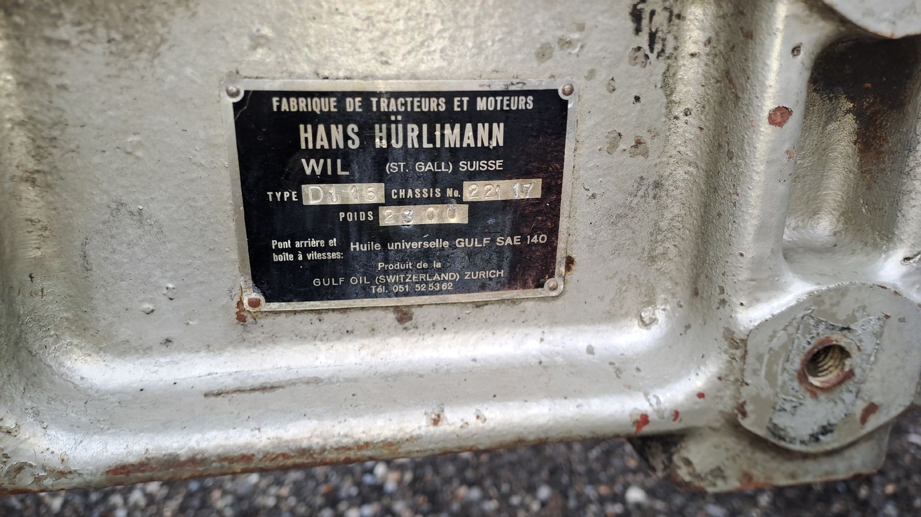 Trattori: Hürlimann D115 mit Orig. Servo – Usato da Aedermannsdorf venduto da noeggi07 3