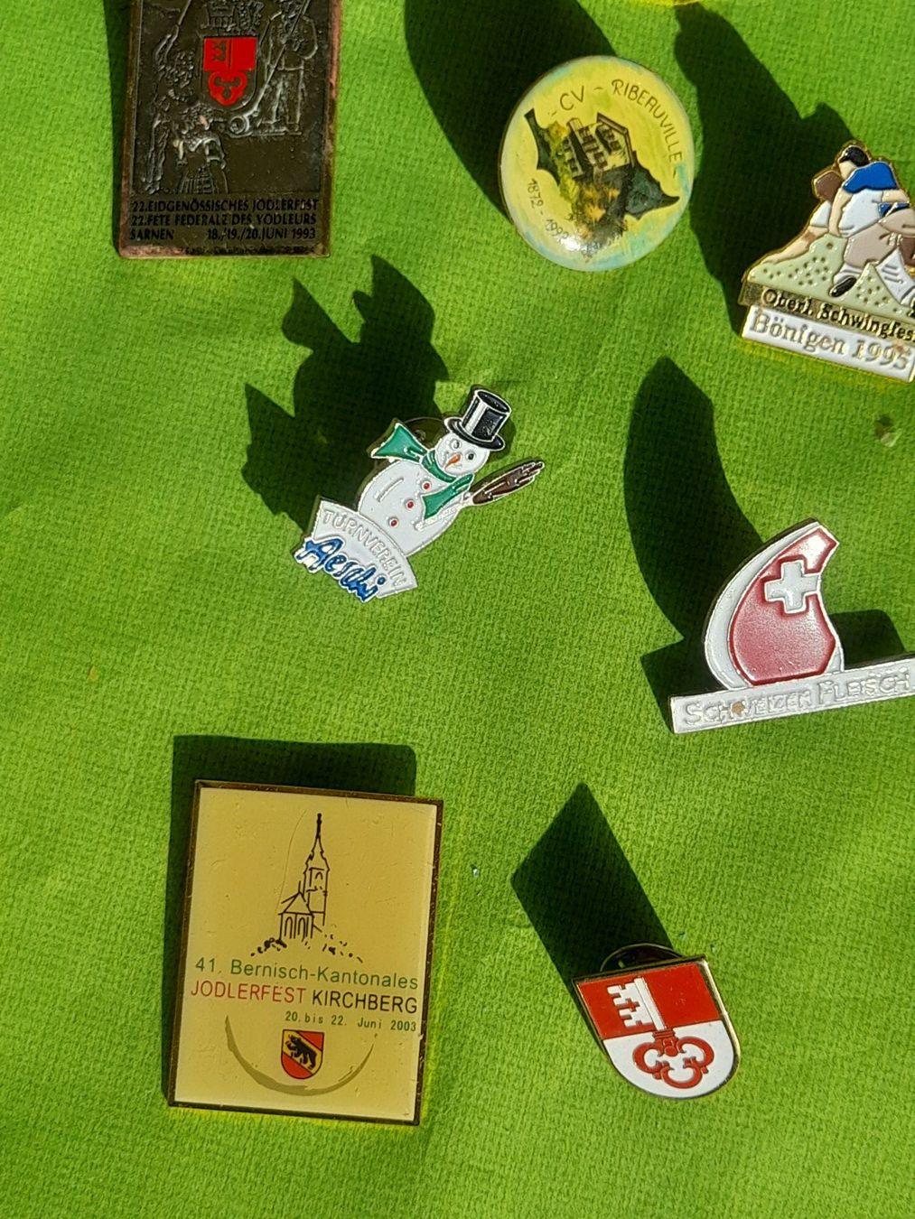 Swiss Placchette & Badge: Lot Pin`s – Usato da Aeschi b.Spiez venduto da 52_wochen 4