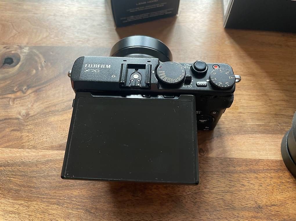 Fujifilm Kamera: Fujifilm X70 inkl. WCL-X70 – Gebraucht aus Bern von manuber 2