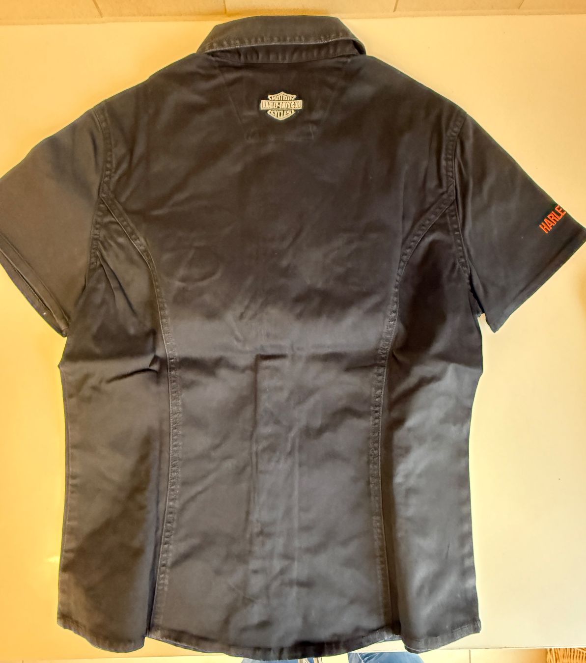Harley-Davidson Camicette: Harley-Bluse, Damen, kurzarm, Grösse S – Usato da Steinhausen venduto da Erwa1 1