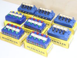 Märklin 8 x Stellpult H0 - 7211/7071/7072/7070