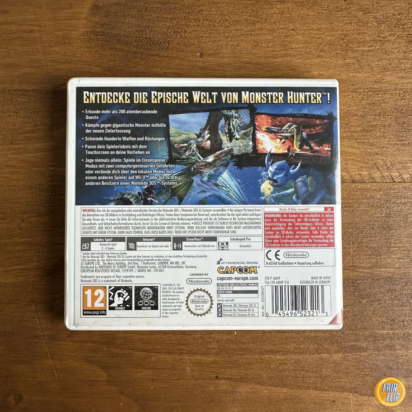 Nintendo Giochi: Nintendo 3DS Monster Hunter 3 Ultimate – Usato da Luzern venduto da fairflip 2