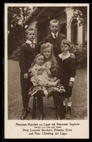 Prinzessin Karoline zur Lippe mit Prinze