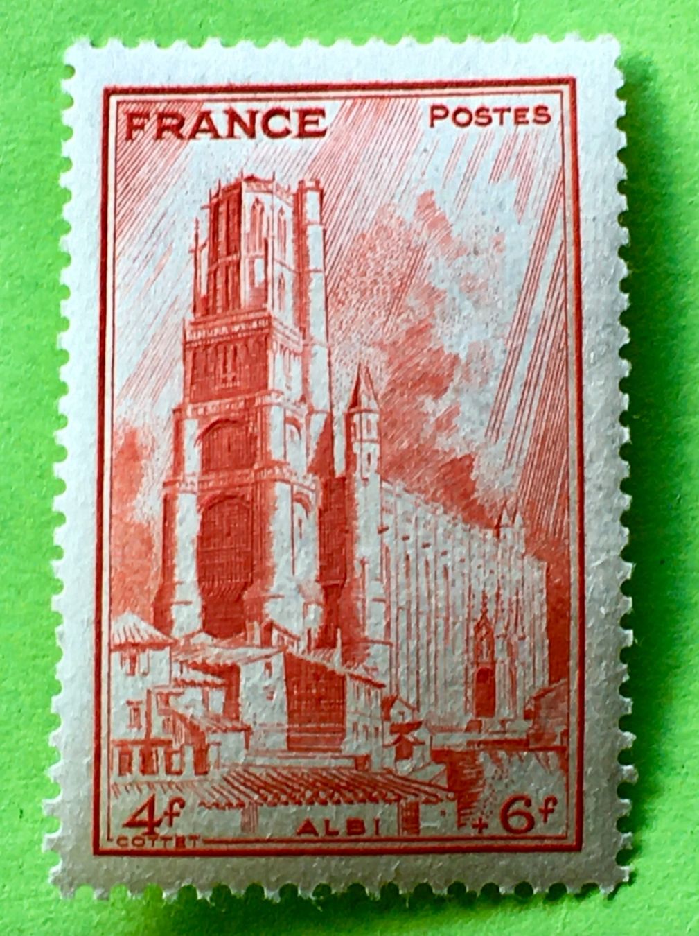 Tutti i francobolli: BRIEFMARKEN AUS  Frankreich UNGESTEMPELT   – Usato da Aarau venduto da Angi-007