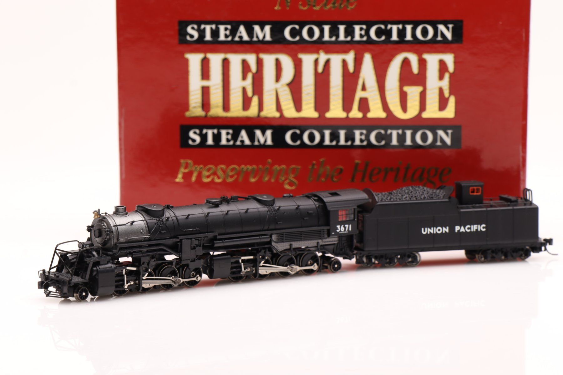 Modellini di ferrovie: Heritage 7579 UP Challenger Dampflok, Spur N – Nuovo (secondo la descrizione) da Ried (Muotathal) venduto da Modellbahn.swiss