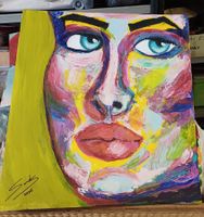 Frauenportrait Frau Fauve Fauvism Portrait Frauengesicht