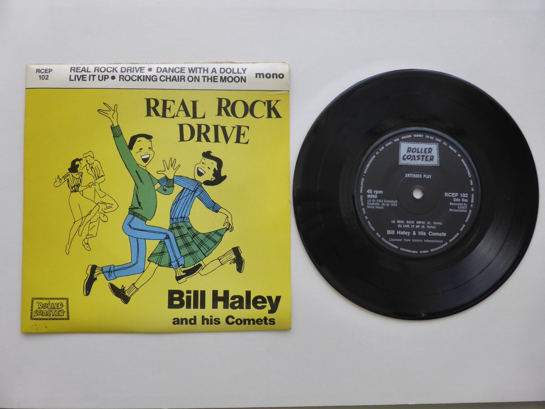 Dischi in vinile: VINYL SINGLE  EP  BILL HALEY and HIS COMETS – Usato da Küssnacht am Rigi venduto da Mondkinder