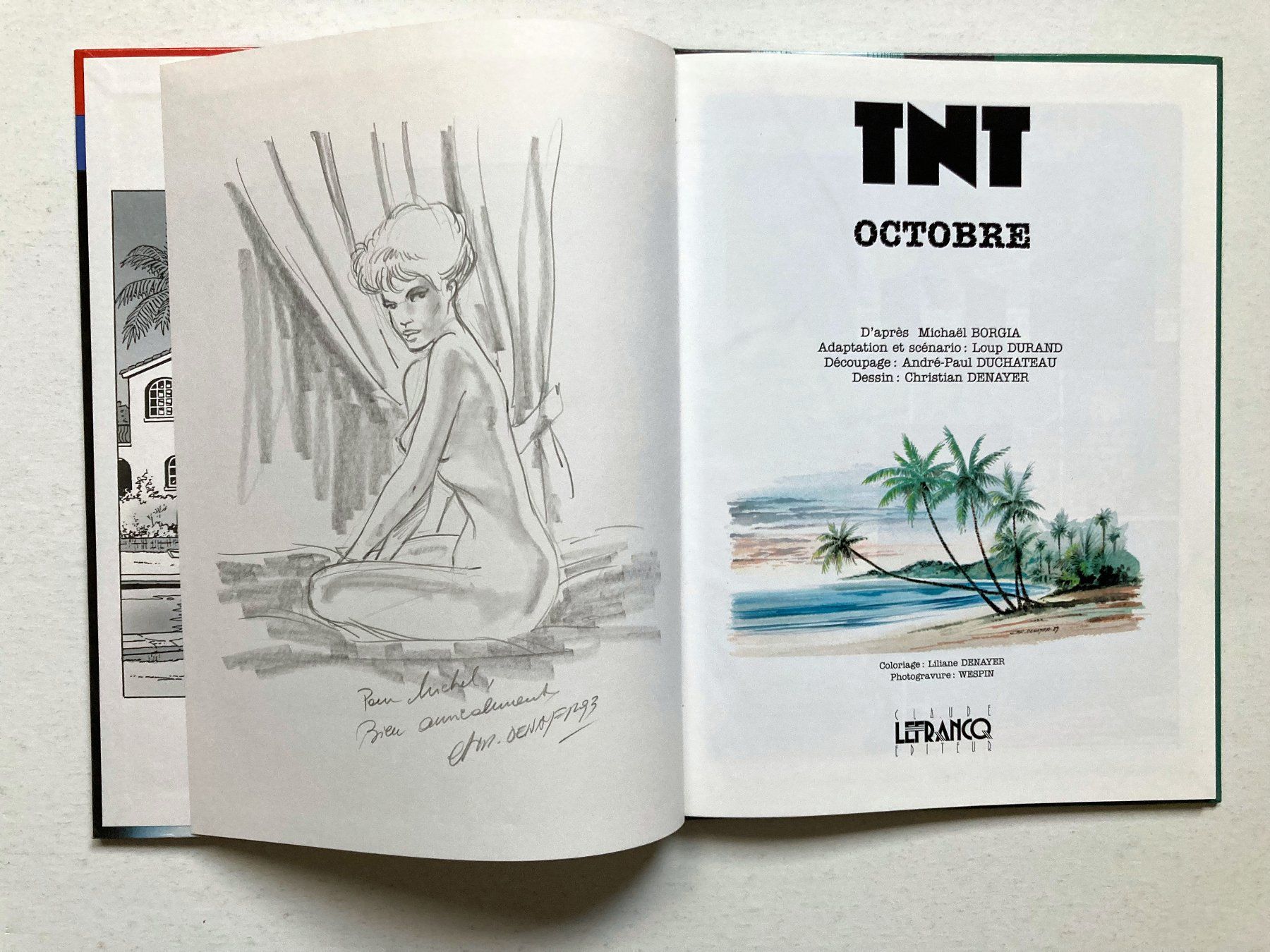 Fumetti: TNT - OCTOBRE - EO + DESSIN DÉDICACÉ – Usato da Vandoeuvres venduto da ngc_9qj2 1