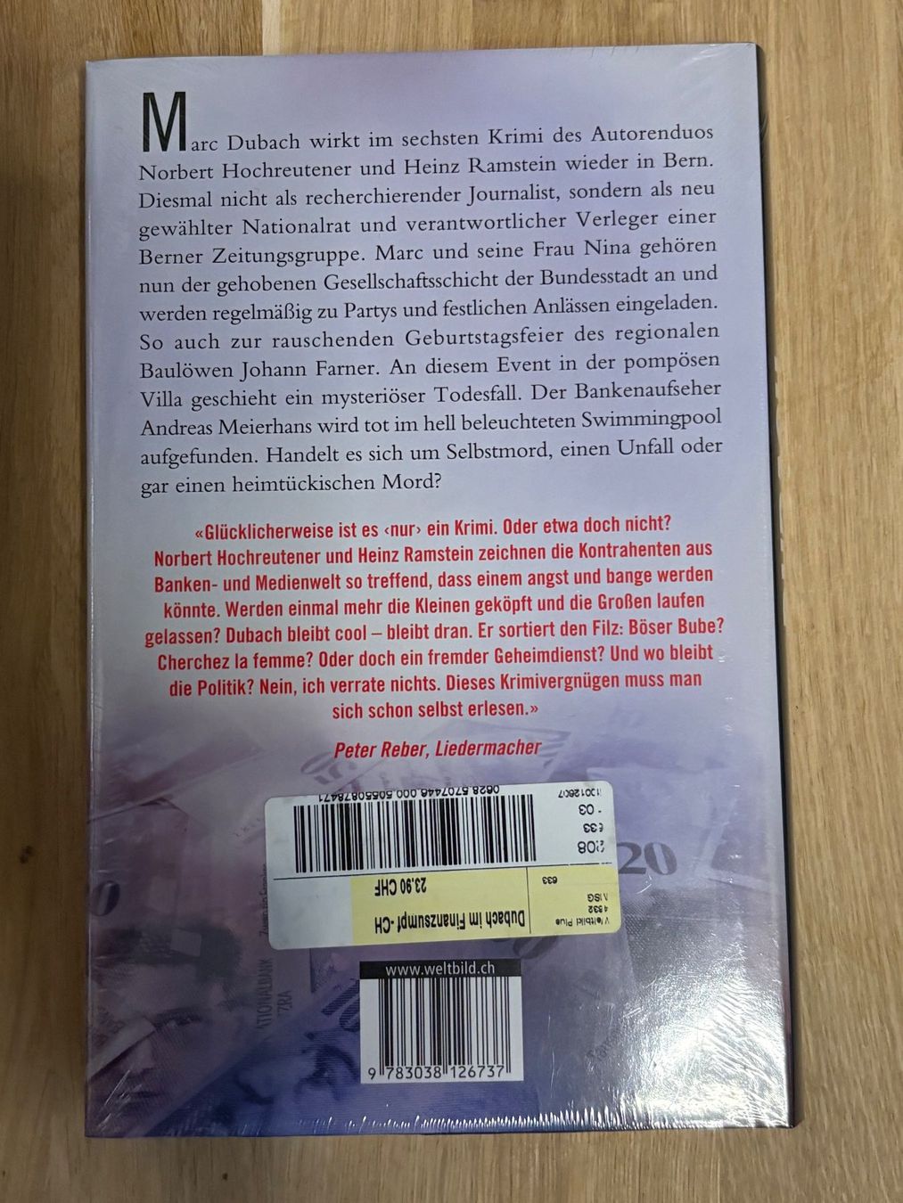 Libri: DUBACH IM FINANZSUMPF – Nuovo e nell'imballaggio originale da Arlesheim venduto da Spielmax 1