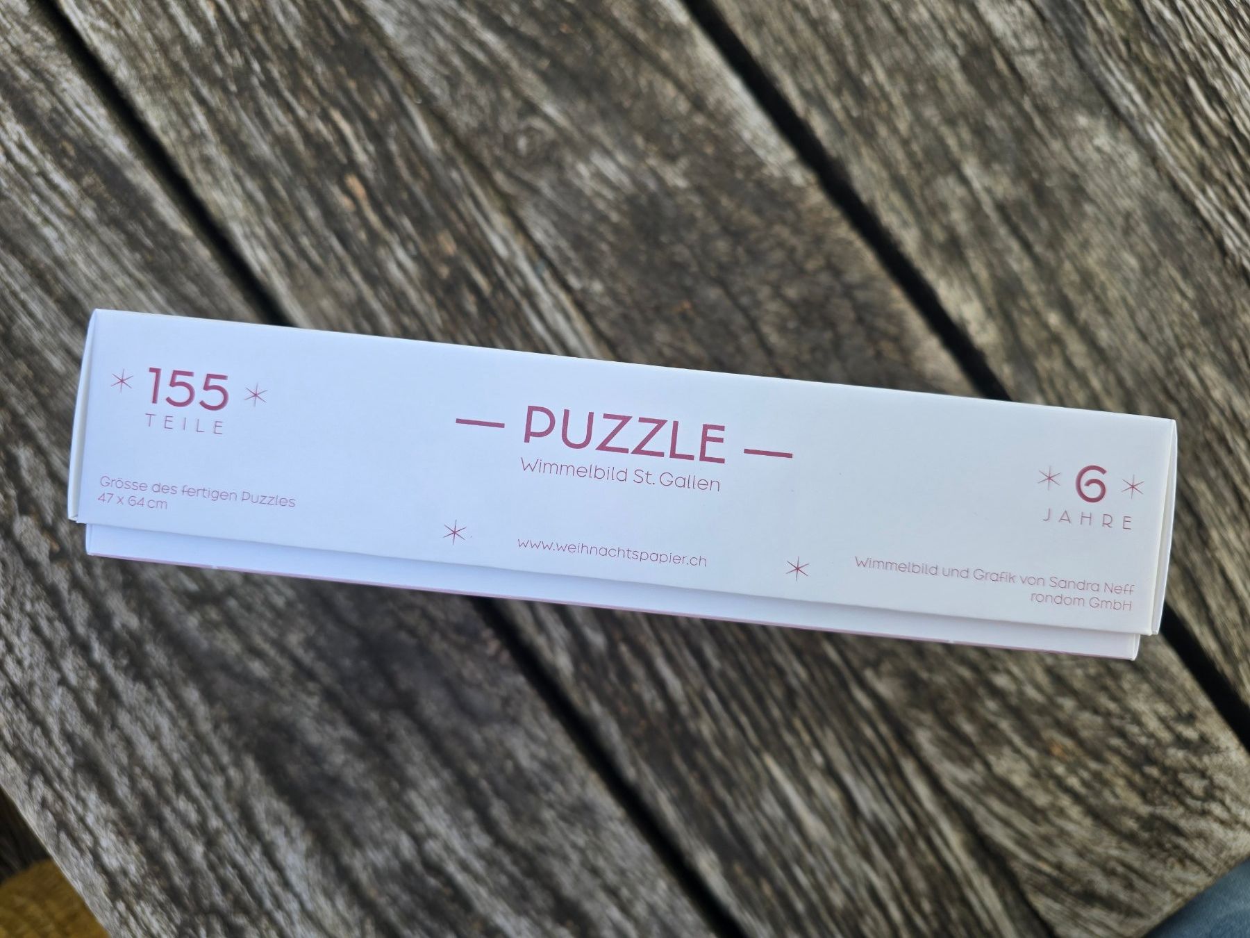 Puzzle: St. Gallen Puzzle, Limited Edition 300 Ex. – Nuovo (secondo la descrizione) da Romanshorn venduto da Rachacha 4